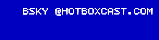 Follow HOTBOX on Bluesky
